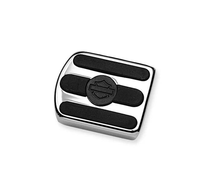 Harley-Davidson Chrome and Rubber Small Brake Pedal Pad