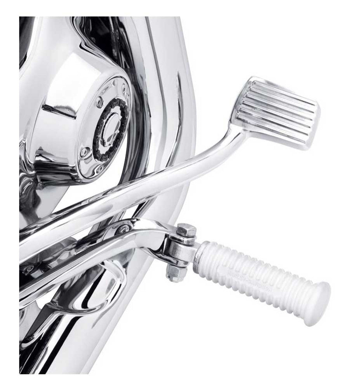 Harley-Davidson vintage white footpegs