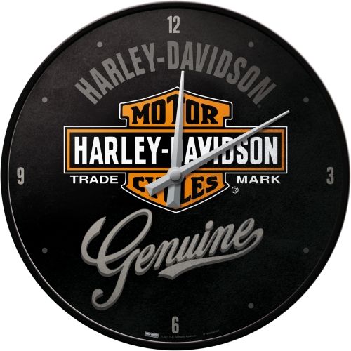 Nostalgic-Art Harley-Davidson Wall Clock Genuine