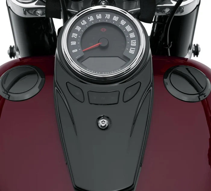 Harley-Davidson Flush-Mount Fuel Cap and Left Side Tank Cap Kit