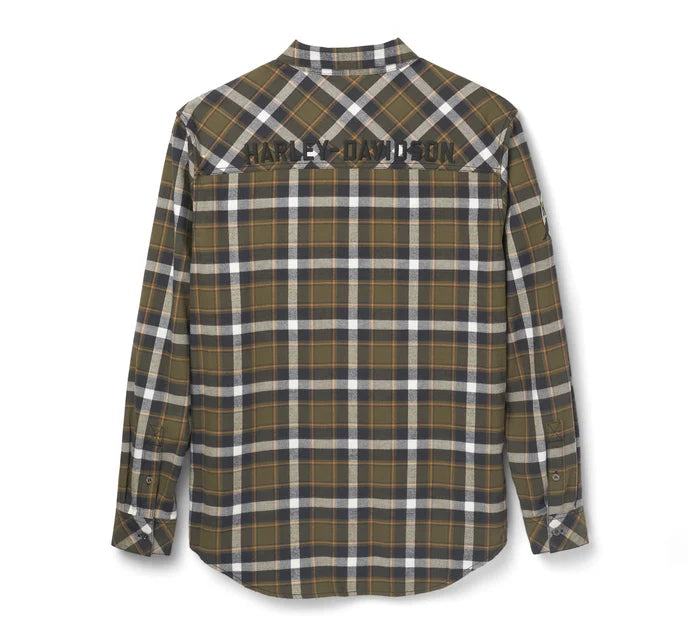 Men's Harley-Davidson Plaid Flannel Shirt