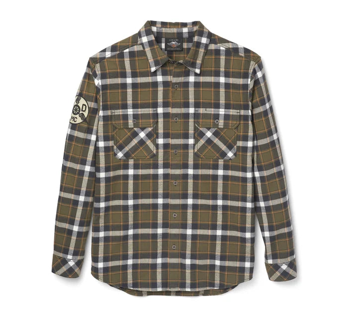 Men's Harley-Davidson Plaid Flannel Shirt