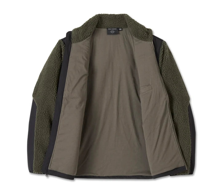 Harley-Davidson Sherpa Full Zip - Grape Leaf