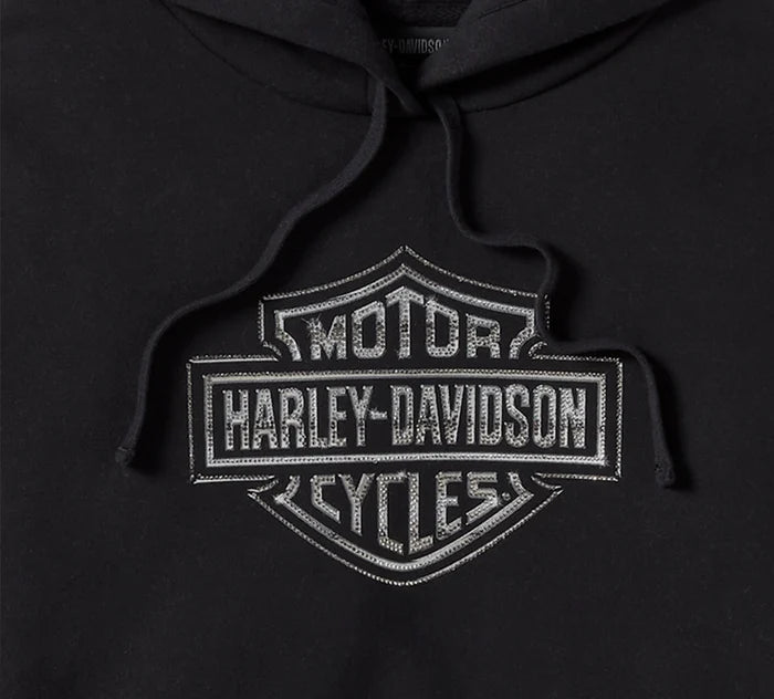 Harley-Davidson Women's Essential Bling Pullover Fleece Hoodie