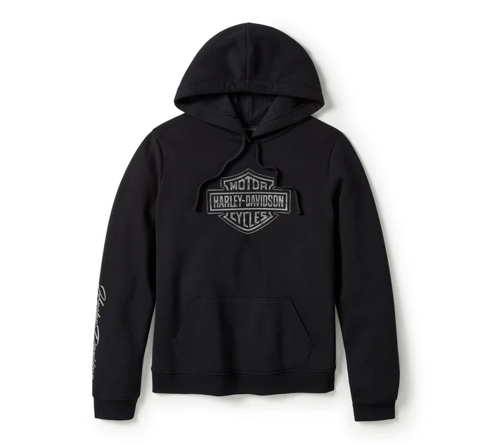 Harley-Davidson Women's Essential Bling Pullover Fleece Hoodie