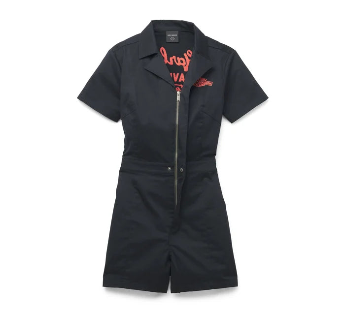 Harley-Davidson Women's Flag Jumpsuit - XS