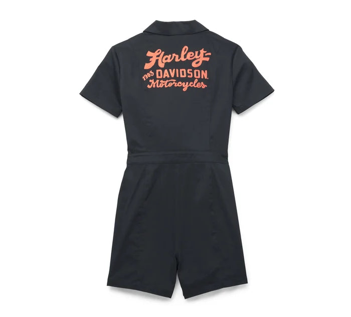 Harley-Davidson Women's Flag Jumpsuit - XS