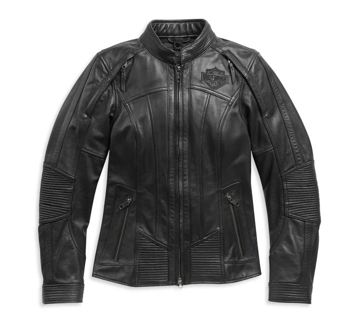 Harley-Davidson Women's Willie G Auroral II 3-in-1 Leather Riding Jacket