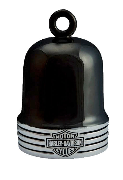 Harley-Davidson Bar & Shield Steel Lines Ride Bell