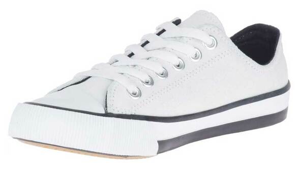 Harley-Davidson Women's Burleigh White Leather Athletic Sneakers
