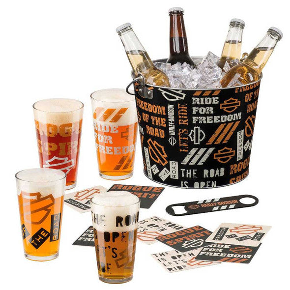 Harley-Davidson Let's Ride Party Bucket Set