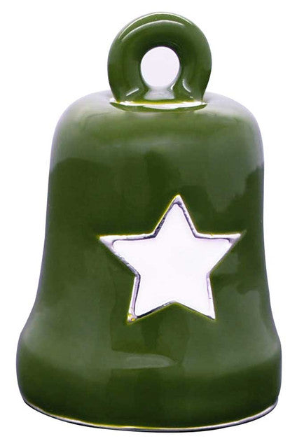 Harley-Davidson Green & White Star Ride Bell