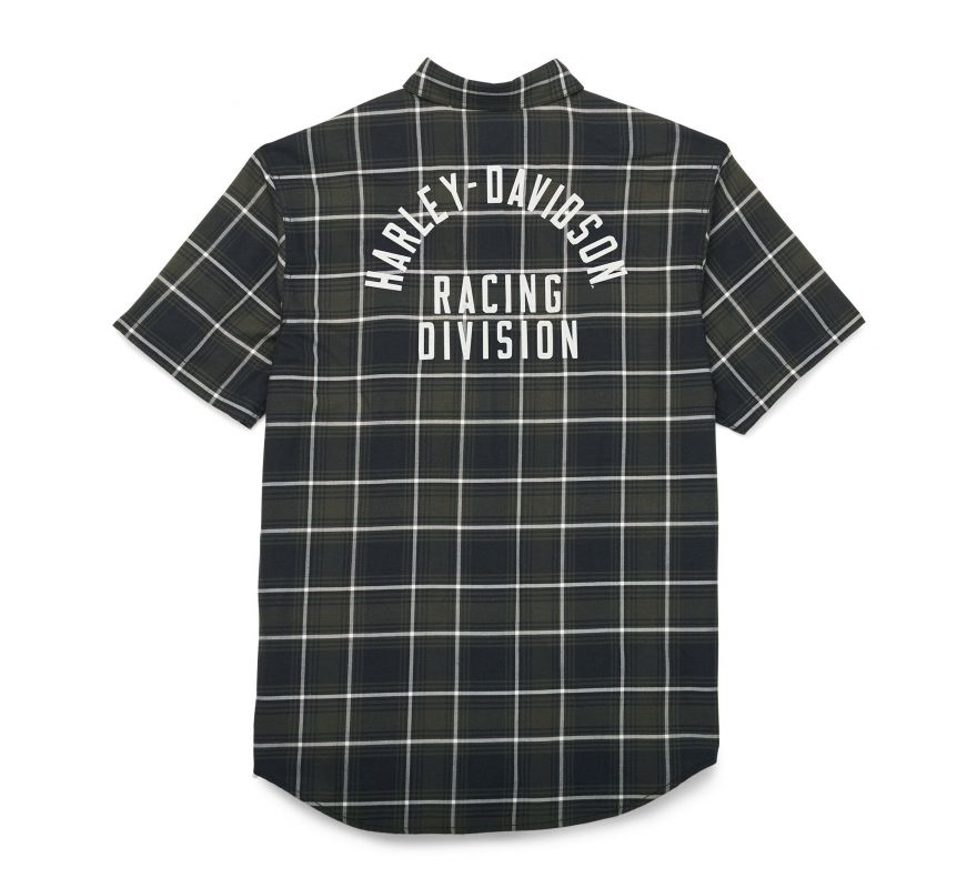 Harley-Davidson Men's Racing Plaid Shirt