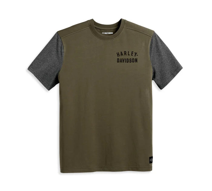 Harley-Davidson Men's Staple Colorblock Tee