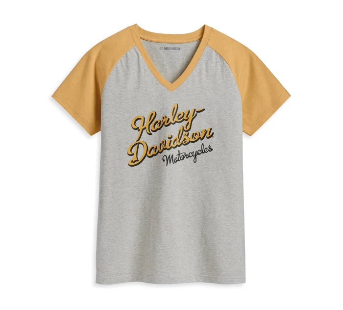 Women's United Raglan V-Neck Tee