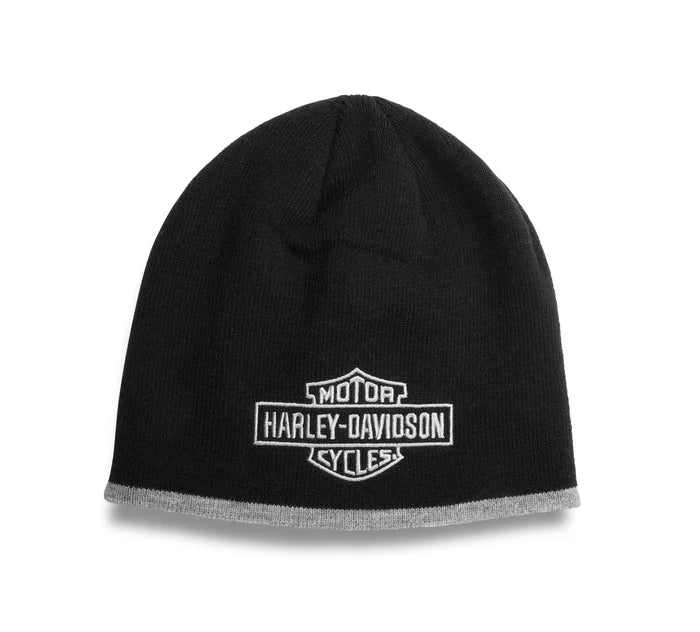 Men's Bar & Shield Two Tone Knit Hat – Empire Harley Davidson