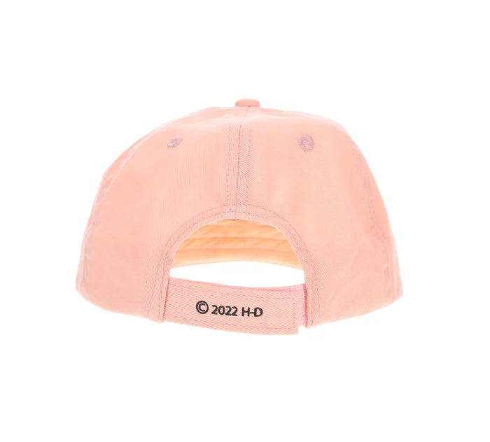 Kids Twill Baseball Cap with Printed H-D