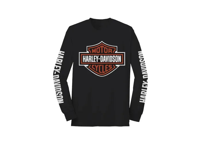 Men's Bar & Shield Long Sleeve Graphic Tee