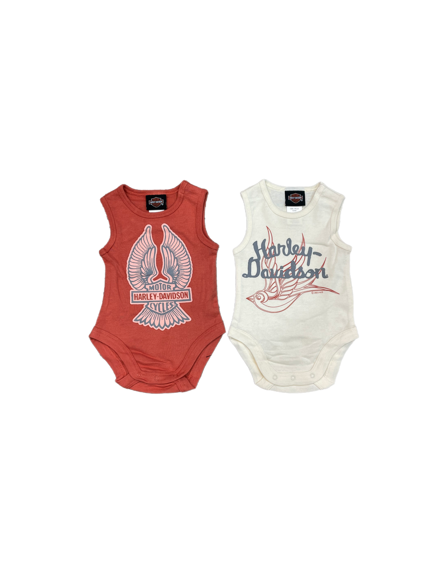 Kids 2-Pack Ribbed Bodysuit