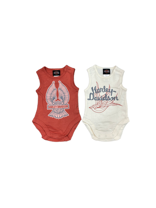 Kids 2-Pack Ribbed Bodysuit