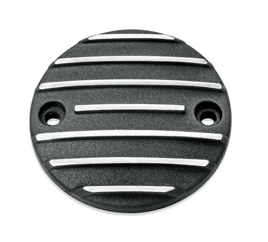 Harley-Davidson Black Fin Timer Cover