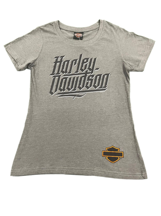 Womens Harley Central Dealer Tee - Winged