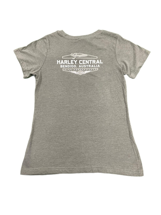 Womens Harley Central Dealer Tee - Winged
