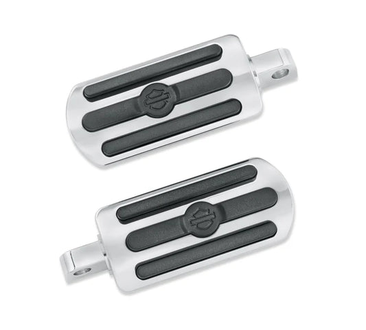 Harley-Davidson Chrome and Rubber Custom Footpegs