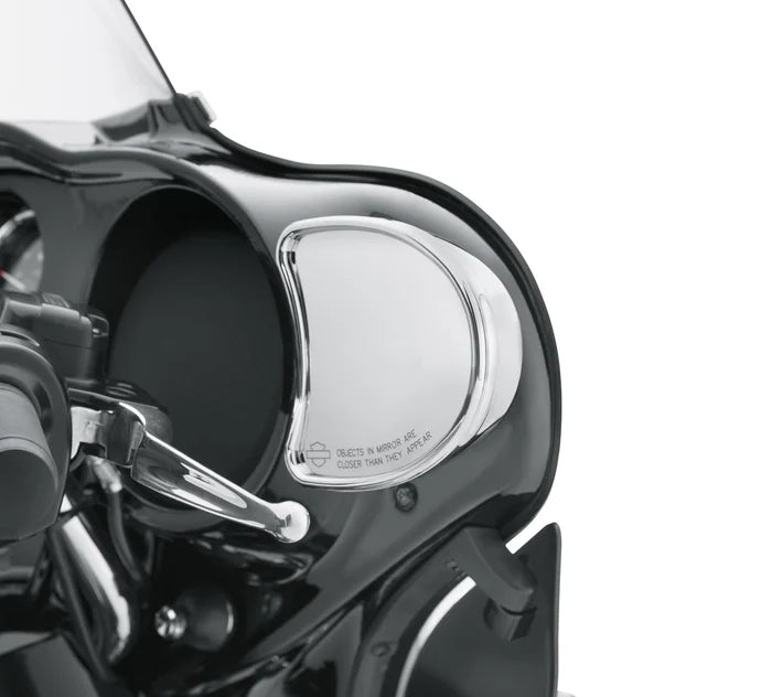 Harley-Davidson Chrome Fairing Mount Mirrors