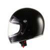 Eldorado Retro Motorcycle Helmet Gloss Black