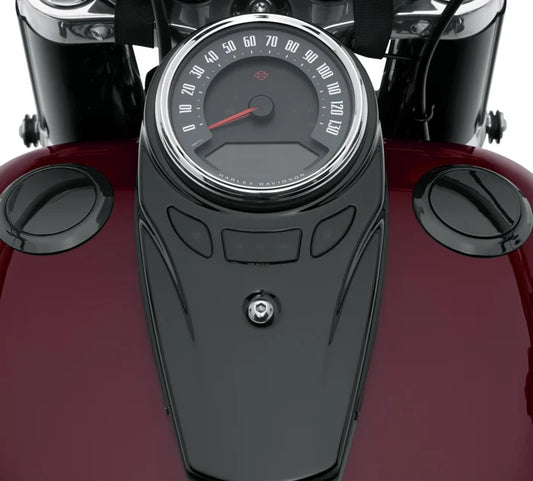 Harley-Davidson Flush-Mount Fuel Cap and Left Side Tank Cap Kit