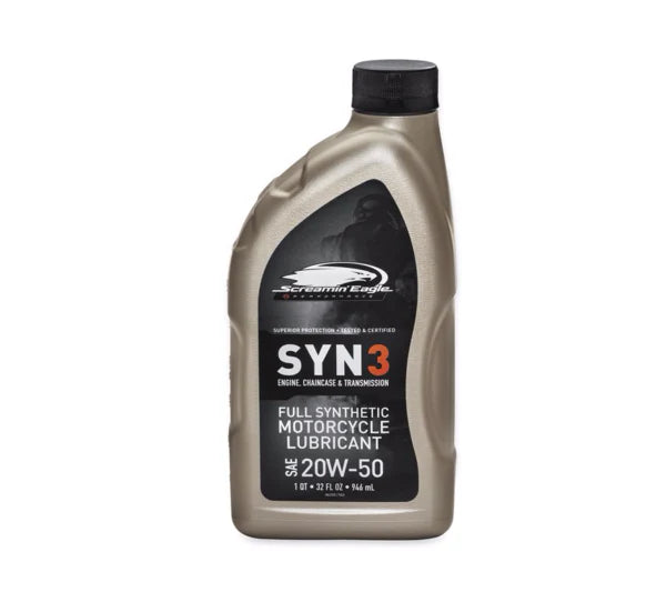 Harley-Davidson Syn3 Full Synthetic Lubricant 1 Qt