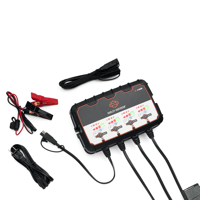 Harley-Davidson 2.0 Amp Dual-Mode Battery Charging Station