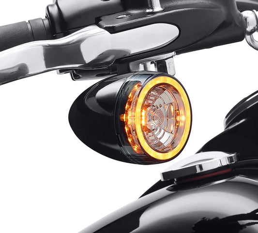Harley-Davidson Front Signature LED Turn Signal Indicator Inserts