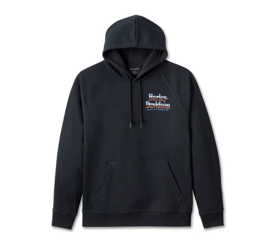 Harley-Davidson Loaded with Horsepower Raglan Hoodie
