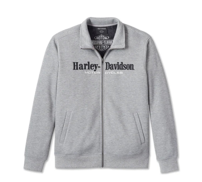 Harley-Davidson Men's Darting Zip-Up Sweatshirt