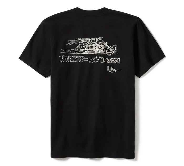 Harley-Davidson Fast Willie Short Sleeve Tee