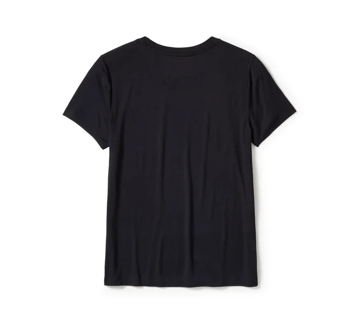 Harley-Davidson Women's Essential Bling Crew Neck Tee -