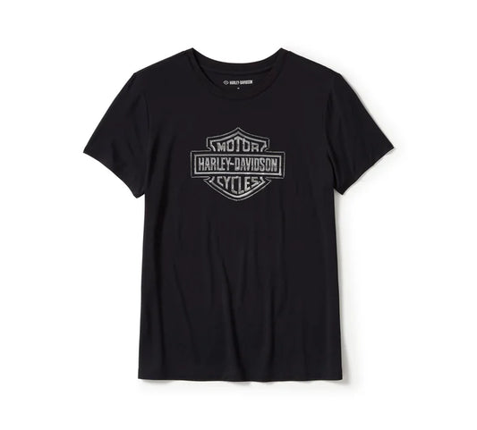 Harley-Davidson Women's Essential Bling Crew Neck Tee -