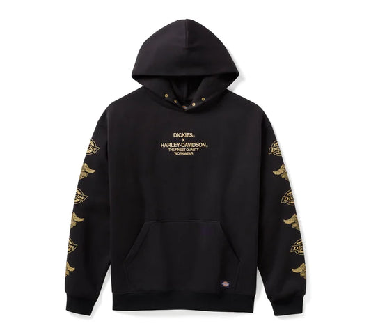 Dickies x H-D Eagle Sleeve Hoodie - Anthracite