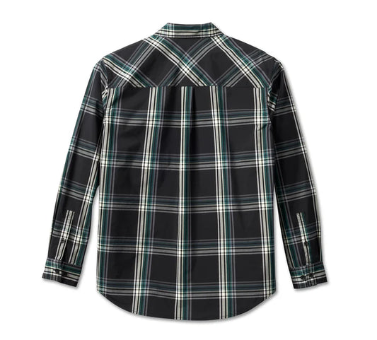 Harley-Davidson Men's Classic Bar & Shield Plaid Shirt