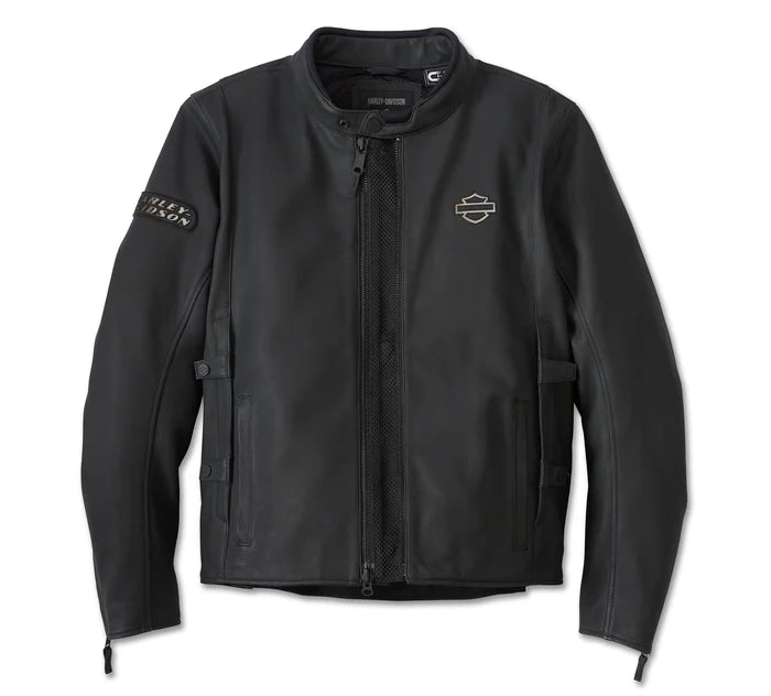 Harley-Davidson Men's Paradigm Triple Vent System 2.0 Leather Jacket