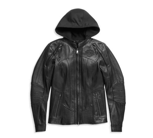 Harley-Davidson Women's Willie G Auroral II 3-in-1 Leather Riding Jacket