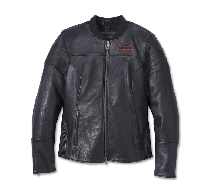 Harley-Davidson Women's Miss Enthusiast 2.0 Leather 3-in-1 Jacket