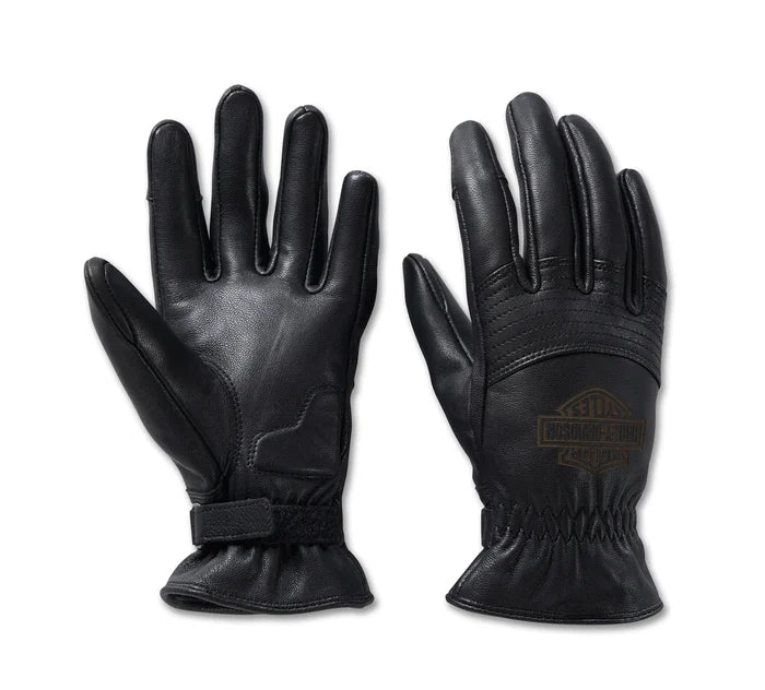 Harley-Davidson Women's Helm Motorcycle Leather Gloves