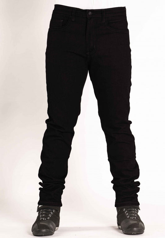 TKD Mens Slim Skinny Riding Jeans