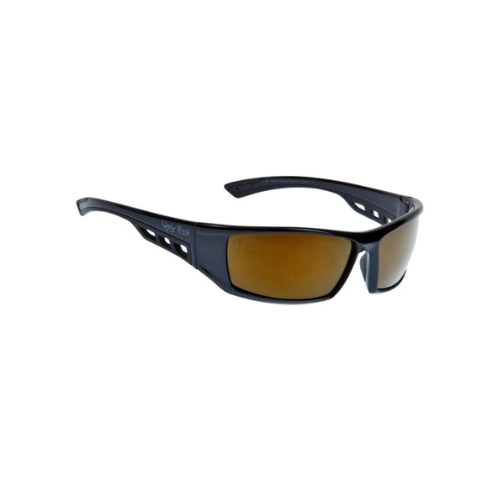 Ugly Fish Riderz Lifestyle Sunglasses - Matt Black Frame/Gold Lens