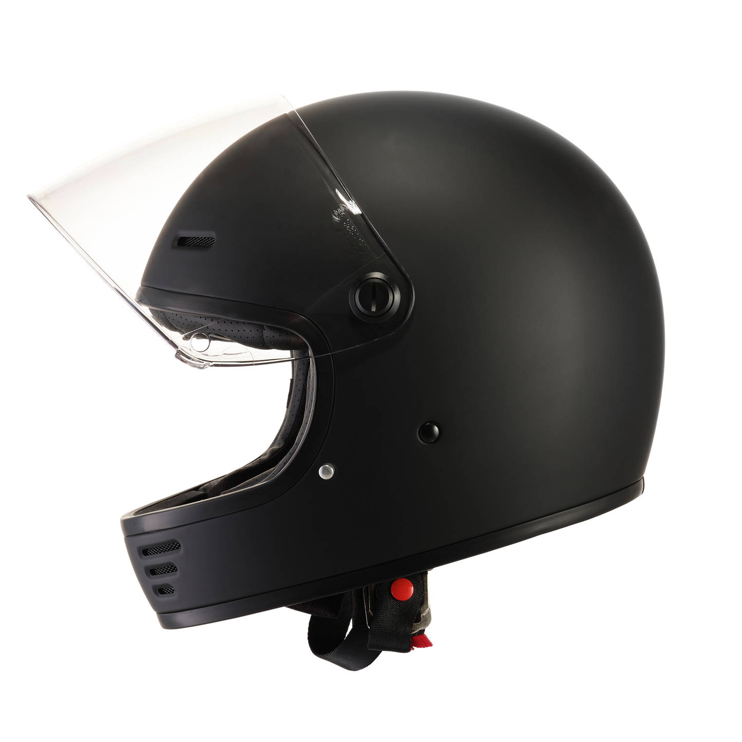 Eldorado Retro Motorcycle Helmet Matte Black