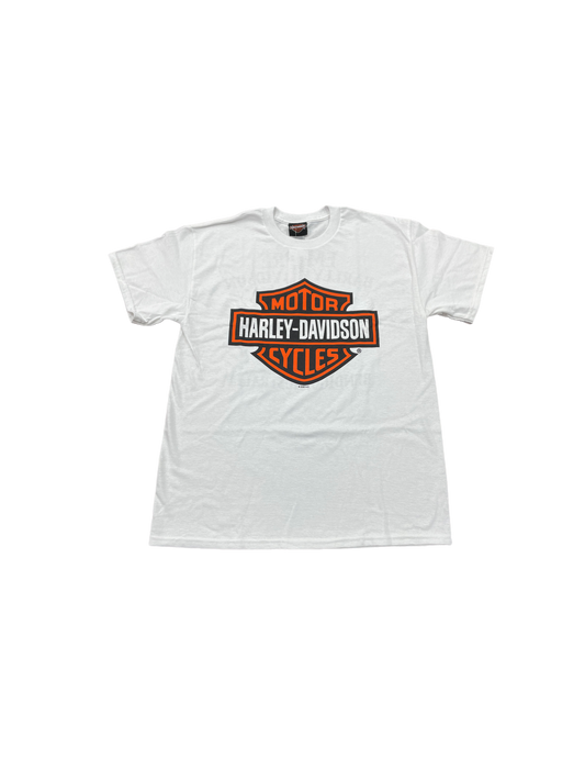 Empire Dealer Tee -  Bar & Shield White