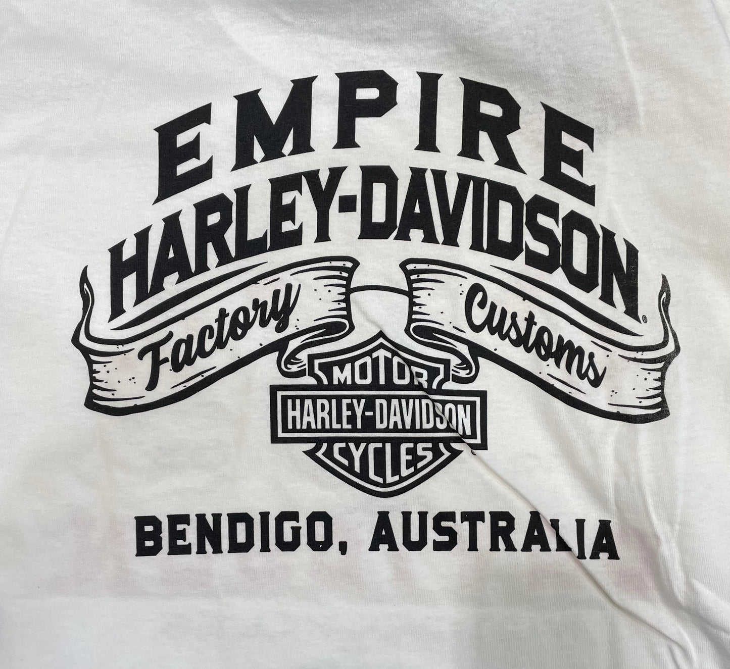 Empire Dealer Tee -  Bar & Shield White